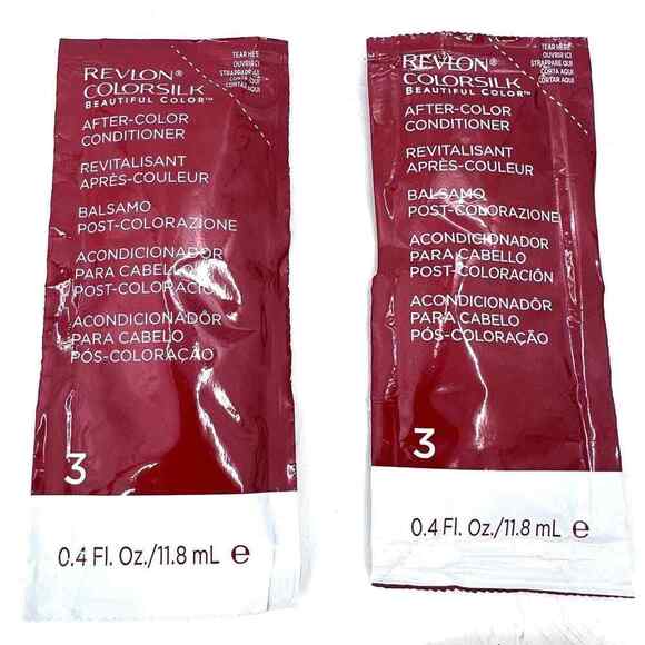 REVLON 🩷 Colorsilk After Color Conditioner 10 Packets - Picture 3 of 4